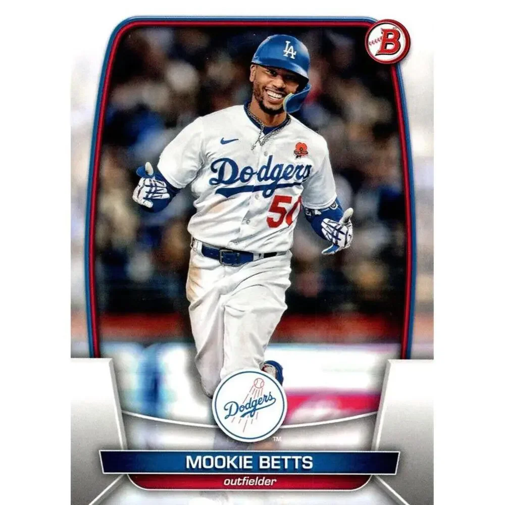 2023 Bowman Mookie Betts #20 Los Angeles Dodgers